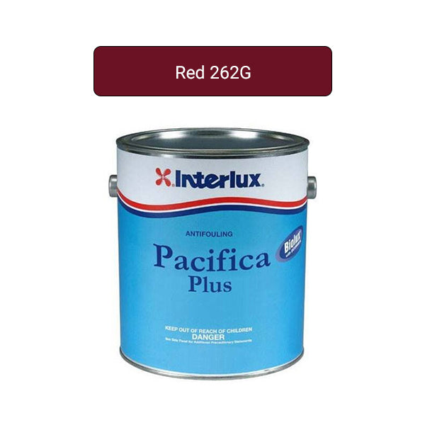 Interlux Paint Pacifica Plus W/Biolux Red Gal Ablative Copper Free