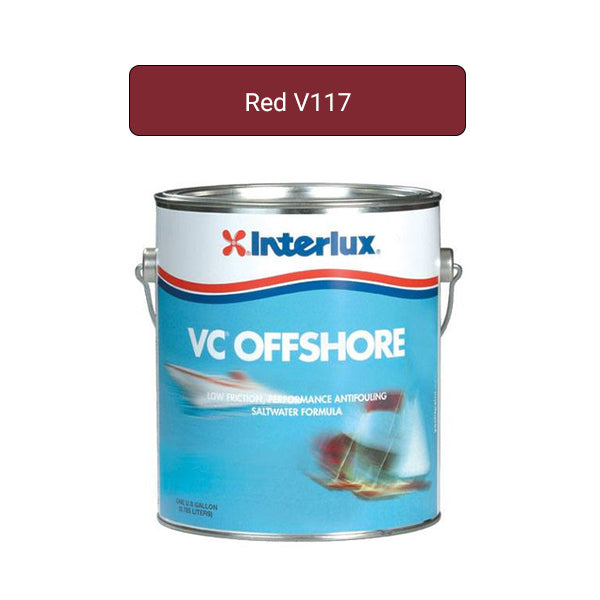 Interlux Paint Vc-Offshore W/Teflon Red Gal.