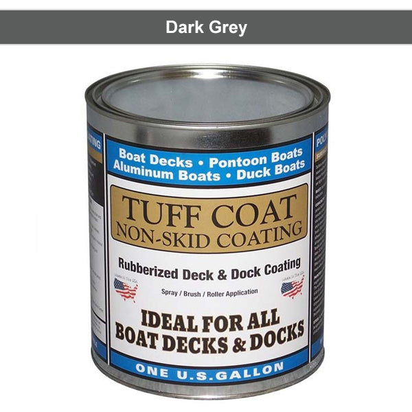 Tuff-Coat Marine Rubberized Deck Coating-Dark Grey-Gal