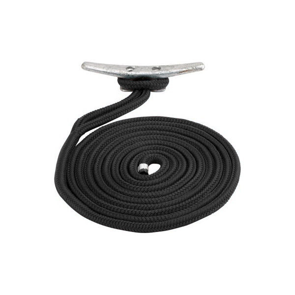 Sea Dog Marine Dock Line Braid 1/2 X 25 Black