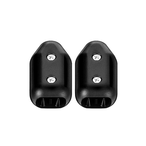 EZ-TY Rope Clamp 1/4" Black-2Pk