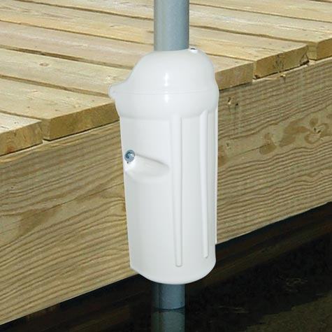 Taylor Made Products Dock Post Bumper-White