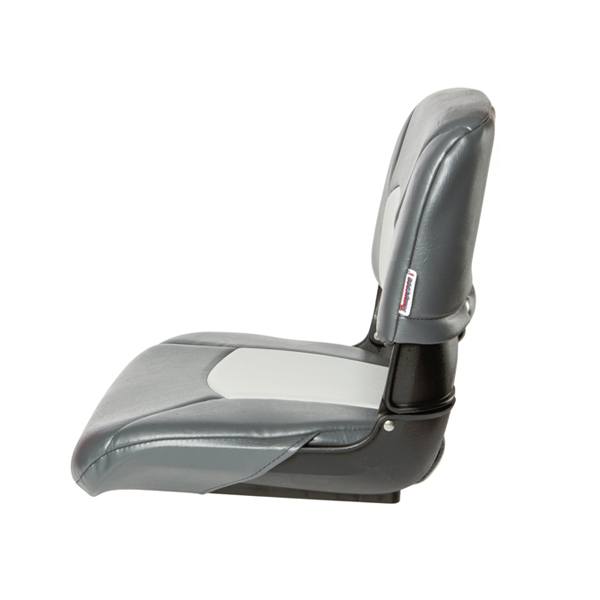 Tempress All Weather High Back Gray Seat - Red/Gray Cushion
