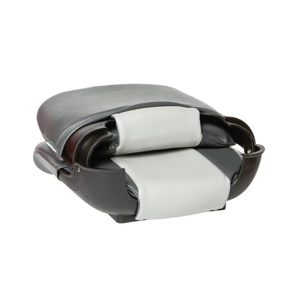 Tempress All Weather High Back Gray Seat - Red/Gray Cushion
