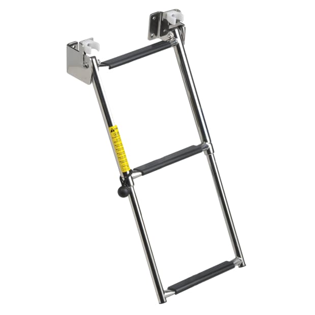 Garelick 3 Step Transom Mt Ladder