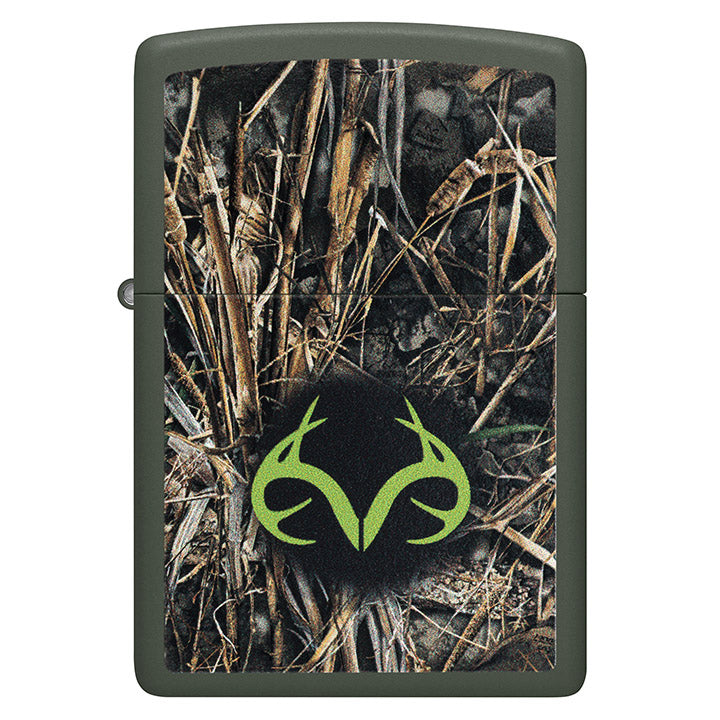 Zippo Windproof Lighter Realtree┬« Color Image - Green Matte