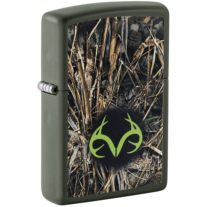 Zippo Windproof Lighter Realtree┬« Color Image - Green Matte