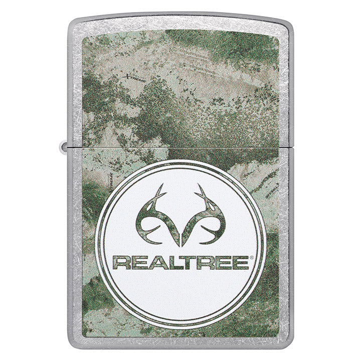 Zippo Windproof Lighter Realtree┬« Xtreme Color Image - Street Chrome