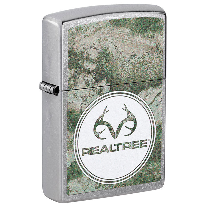 Zippo Windproof Lighter Realtree┬« Xtreme Color Image - Street Chrome