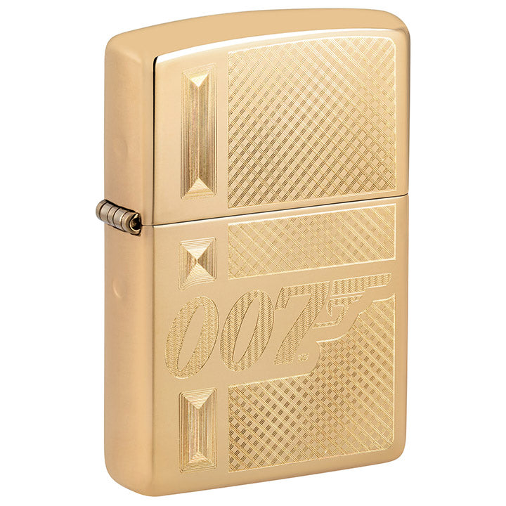 Zippo Windproof Lighter James Bond┬« Auto Engrave - High Polish Brass