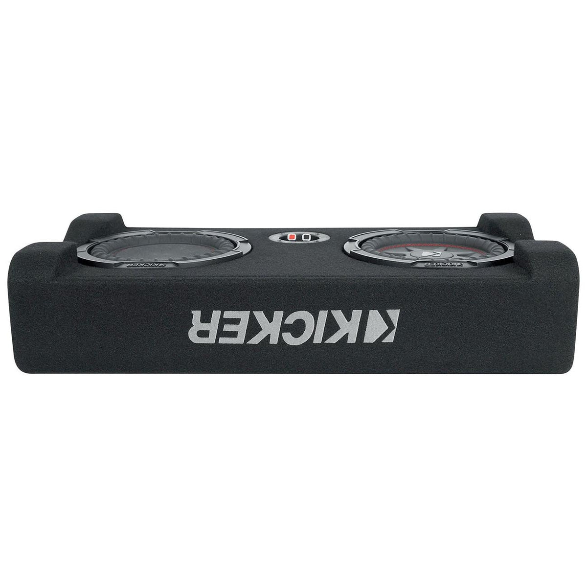 Kicker 8" Thin Down Firing Subwoofer and Passive Radiator Enclosure