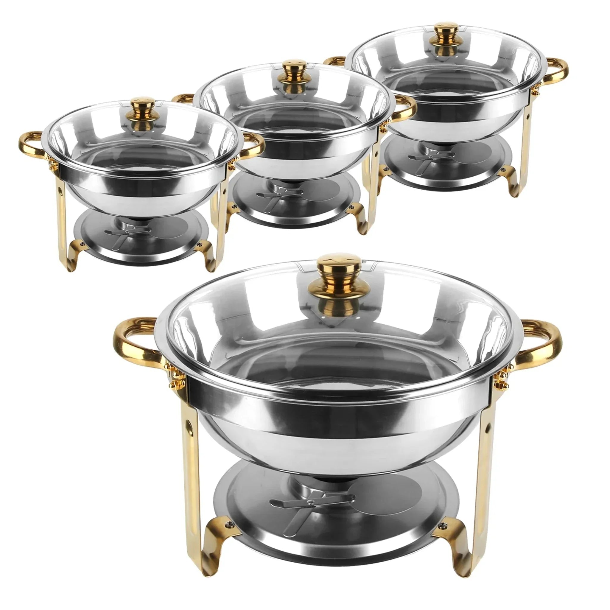 4Pcs Chafing Dish Buffet Set - Clinch River Fishing USA