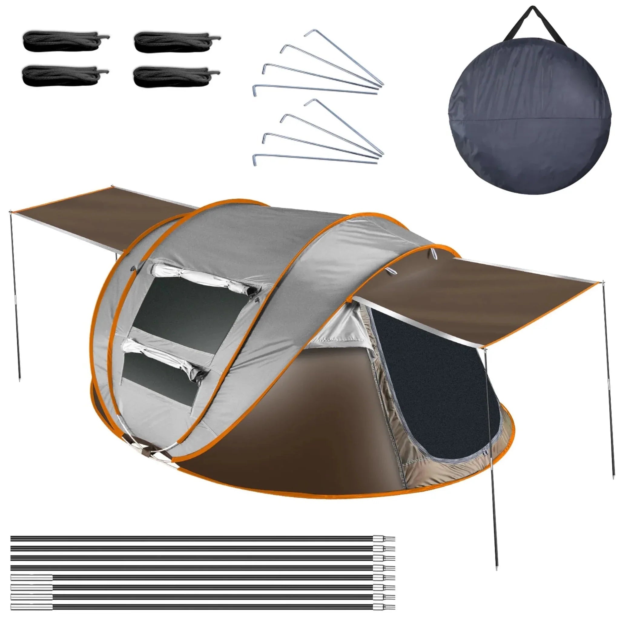 5-8 Person Pop Up Tent - Clinch River Fishing USA