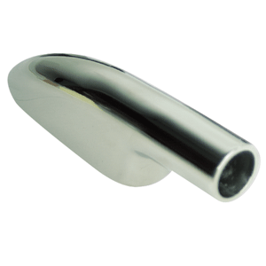 Whitecap End-Bottom Mounted 90&#176; - 316 Stainless Steel - 1" Tube O.D.