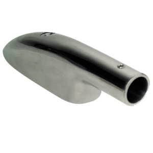 Whitecap End-Top Mounted 90&#176; - 316 Stainless Steel - 7/8" Tube O.D.