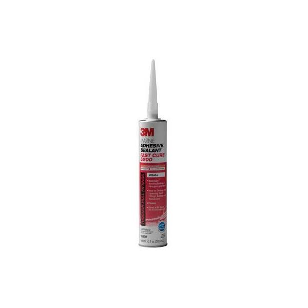 3M 5200 Adhesive-Fast Cure-White 3 Oz