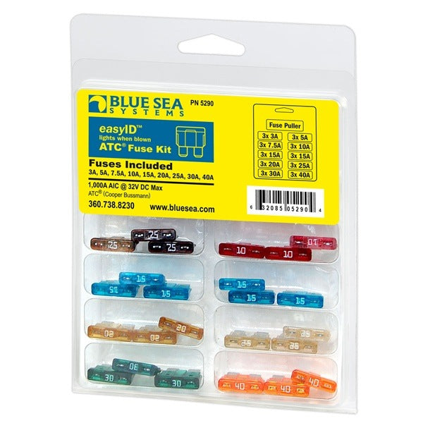 Blue Seas Atc Fuse Asst 31Pc