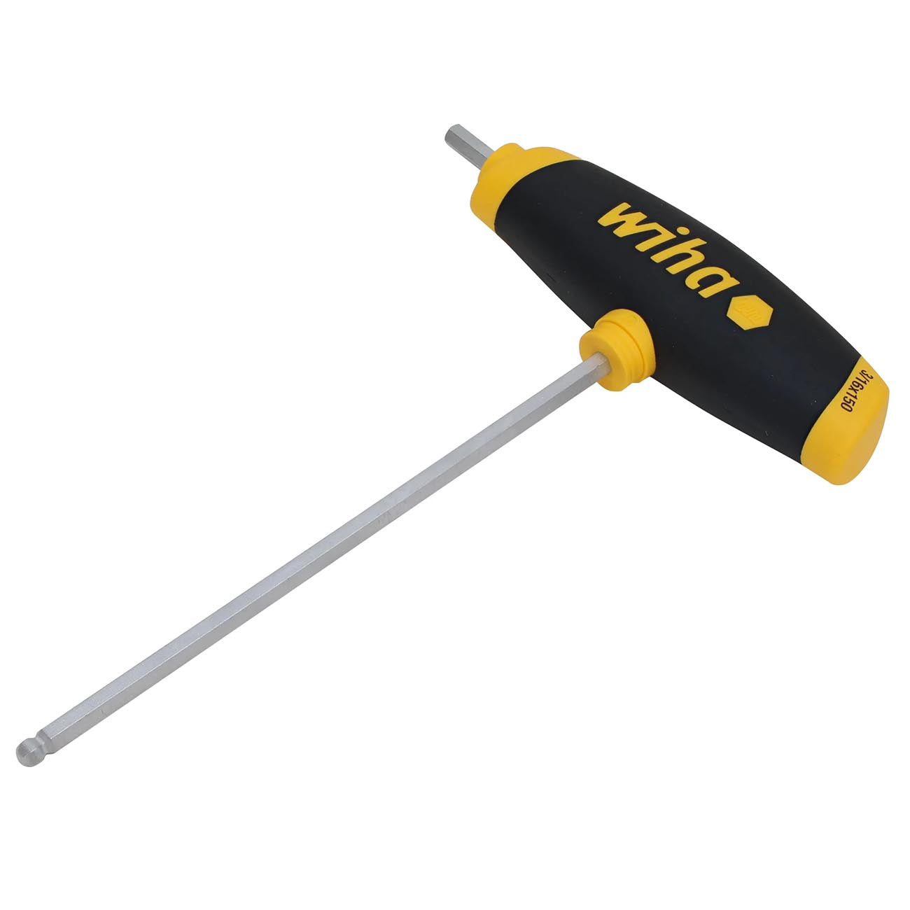 Wiha Soft Grip Dual Drive 3/16" Hex T-Handle