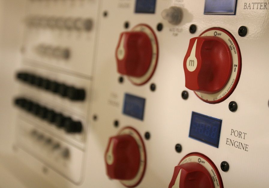 Blue Seas Battery Switch 'M' On-Off