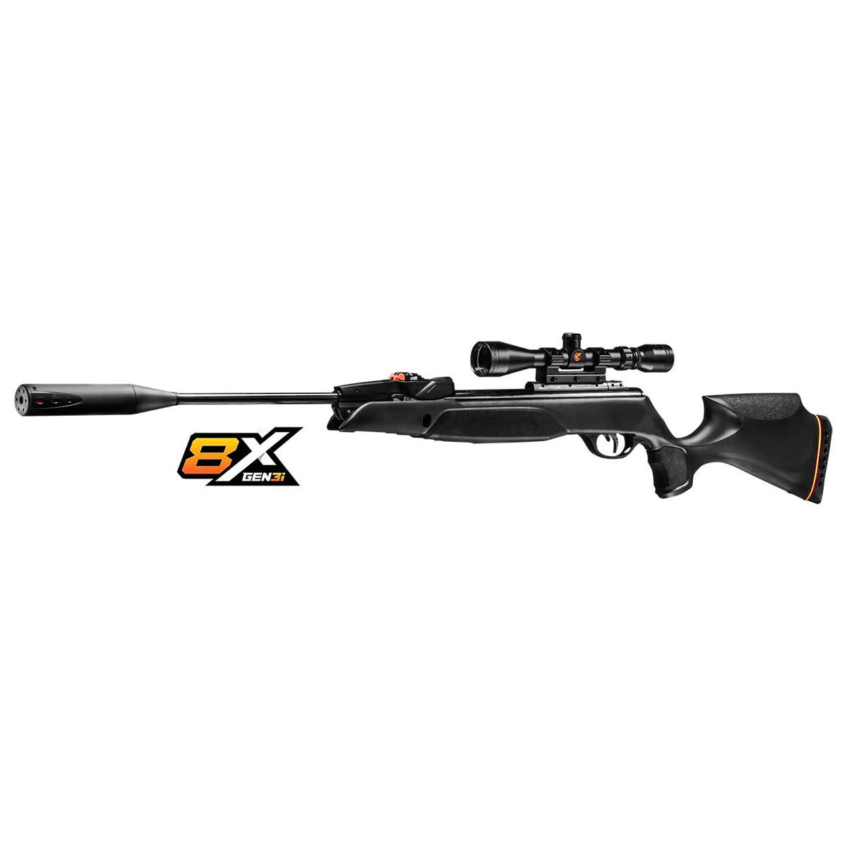 Gamo Swarm Magnum 8X ΓÇÿGEN3iΓÇÖ .25 Caliber 8-Shot Air Rifle with Scope