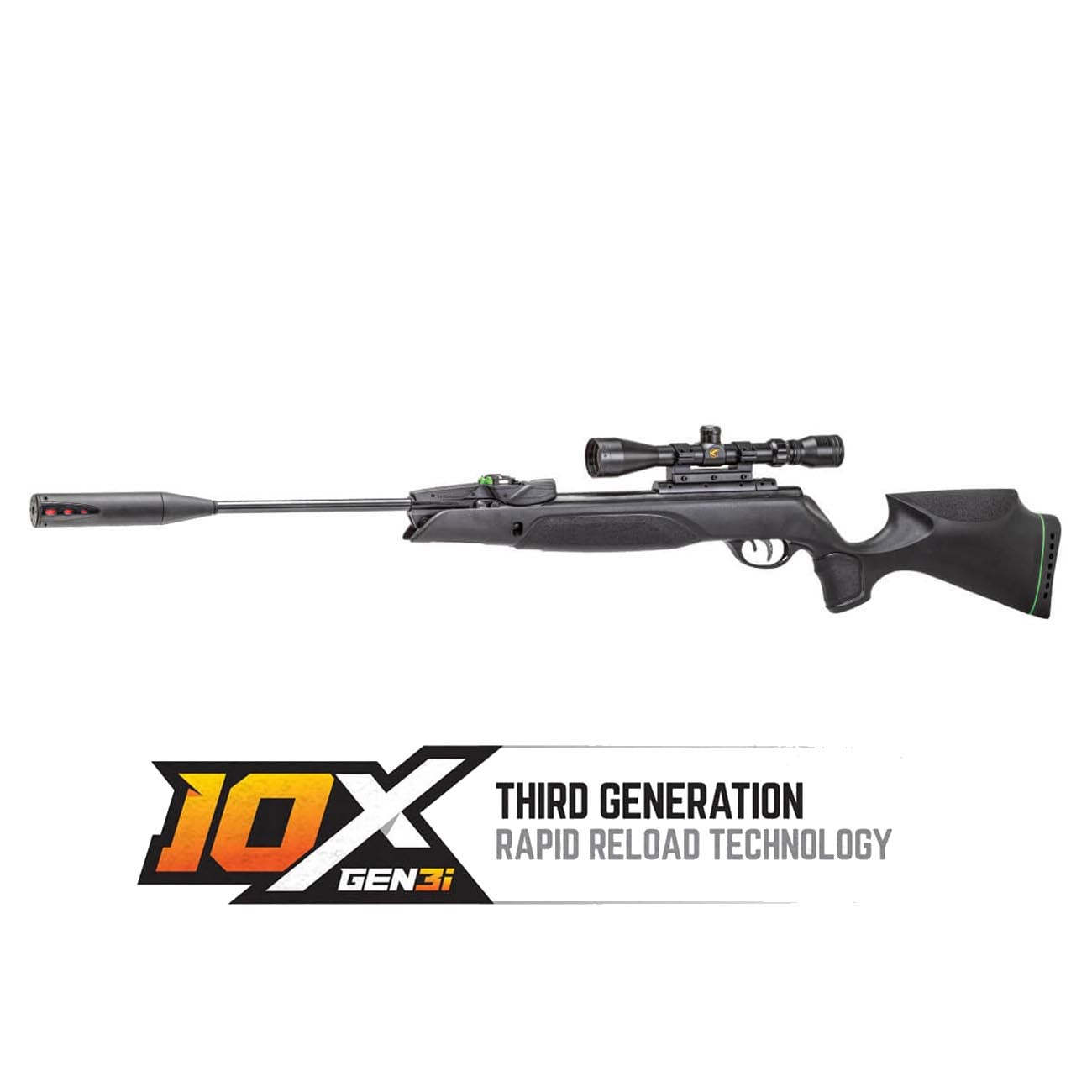 Gamo Swarm Magnum PRO 10X GÇÿGEN3iGÇÖ .177 Caliber 10-Shot Air Rifle with Scope