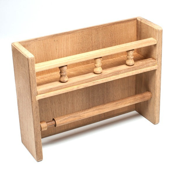 Whitecap Industries Paper Towel Rack W/Spice Rack