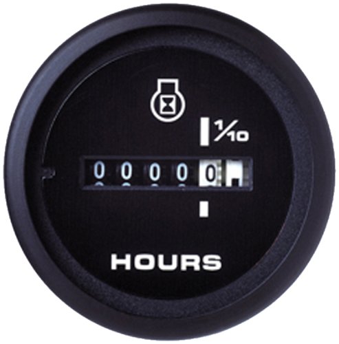 Sierra Hourmeter Black Premier Pro 2 12-24Vdc