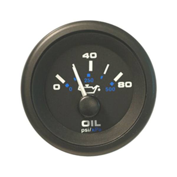 Sierra Oil Pressure Black Premier Pro 2 0-80 Psi