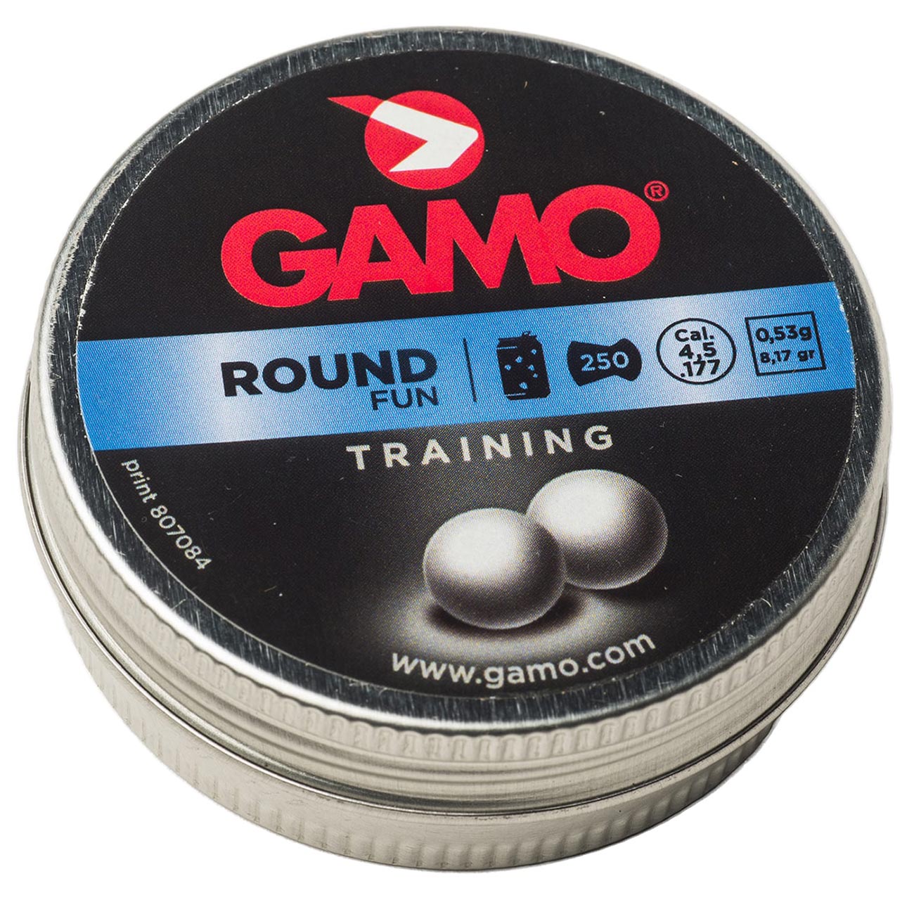 Gamo Roundball Lead Pellets (BBGÇÖS) .177 Cal. (250 per Tin)