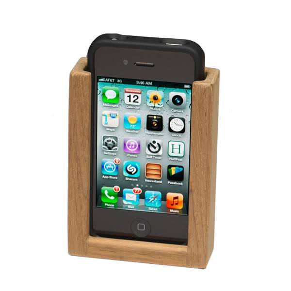 Whitecap Industries Teak I-Phone Holder