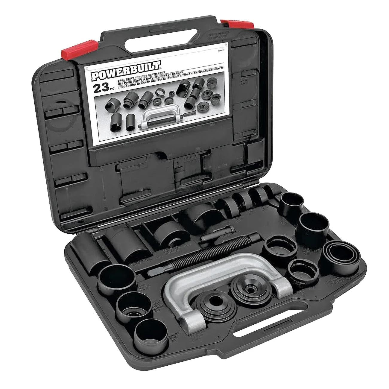Powerbuilt Ball and U Joint Service Set 23 Piece Tool Kit