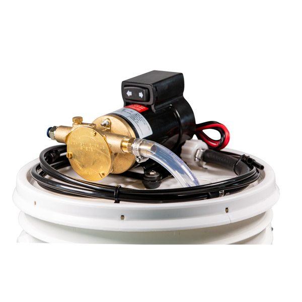 Johnson Pump Oil Change Bucket Impeller Pump