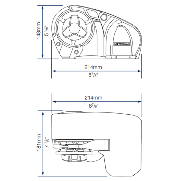 Lewmar Marine Pro-Sport 550 Windlass