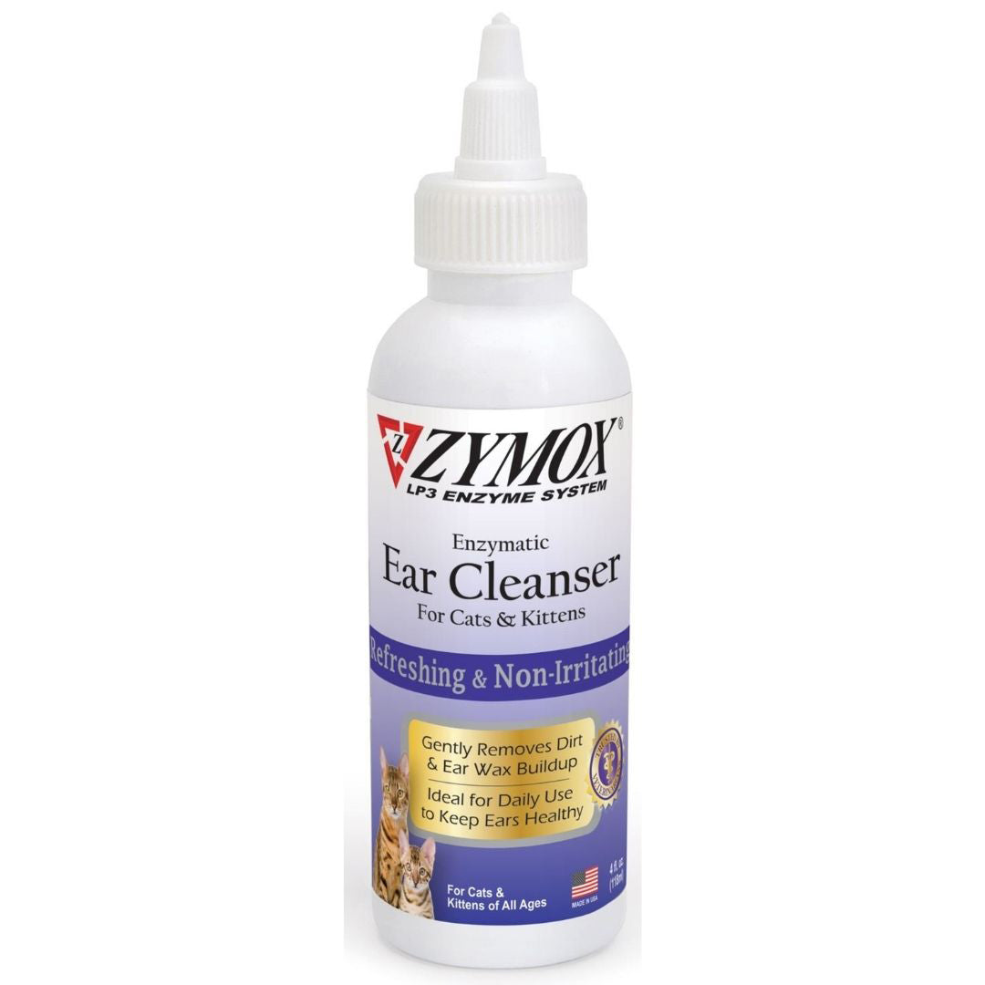 Zymox Enzymatic Ear Cleanser for Cats and Kittens 4oz