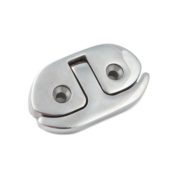 Whitecap Industries Pkgd. 316 S.S. 2-1/2" Folding Cleat