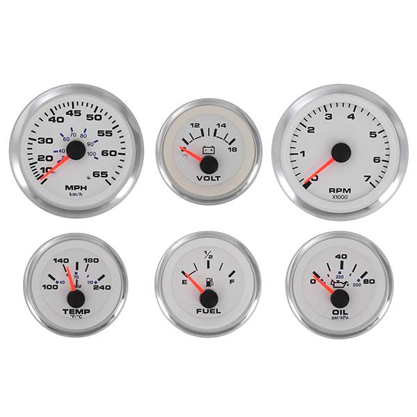 Sierra 6 Gauge Set White Premier Pro