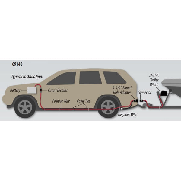 Trac Outdoor Vehicle Wiring Kit