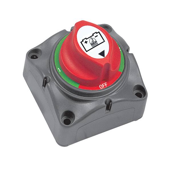 BEP Marine Mini Battery Selector Switch (1 & 2 bank, both, off)