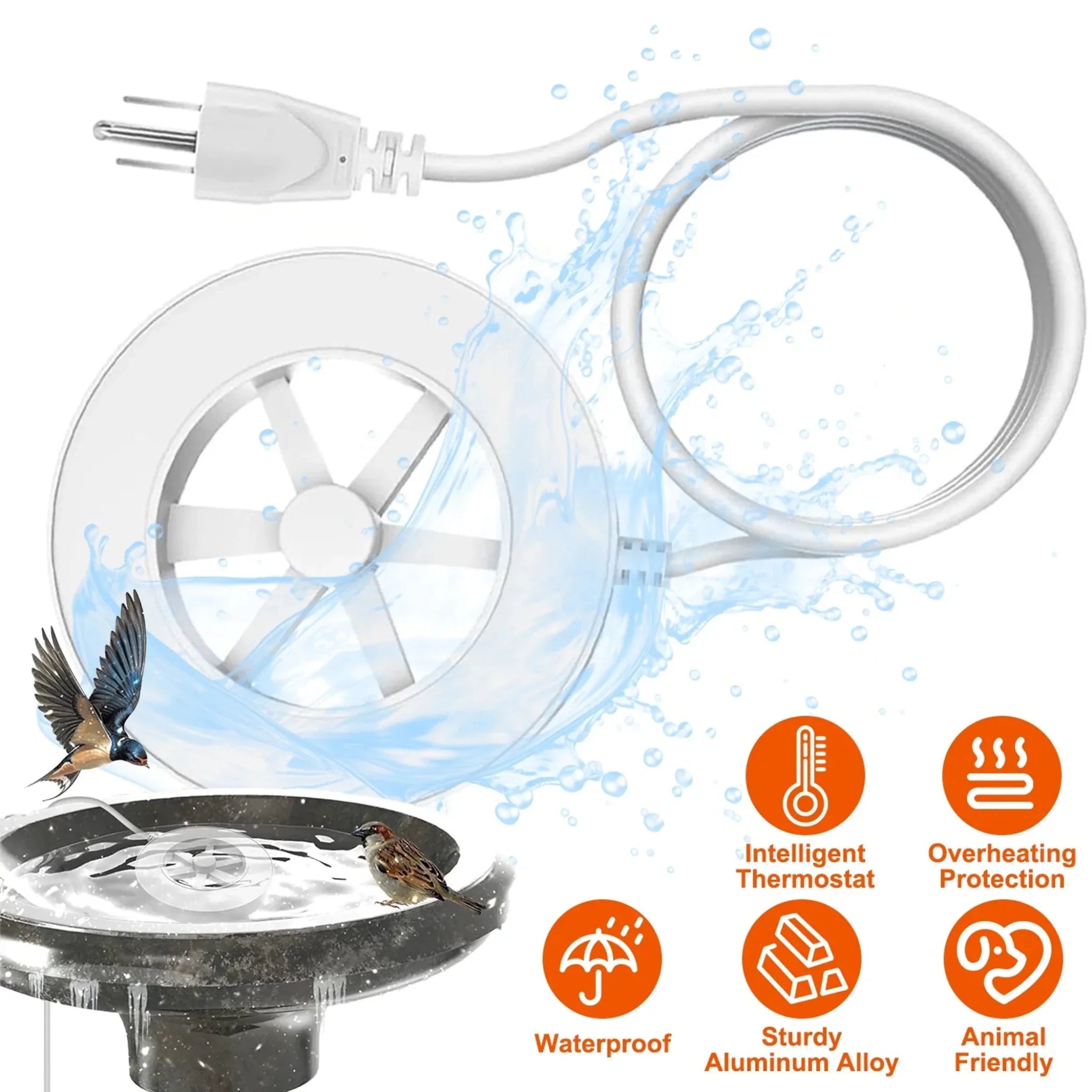 70W Bird Bath Heater - Clinch River Fishing USA