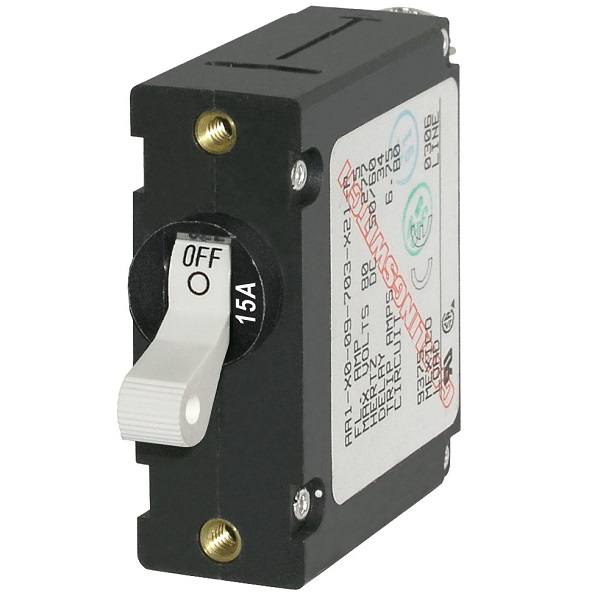 Blue Seas Circuit Brkr Aa1 Tog 30A Wht