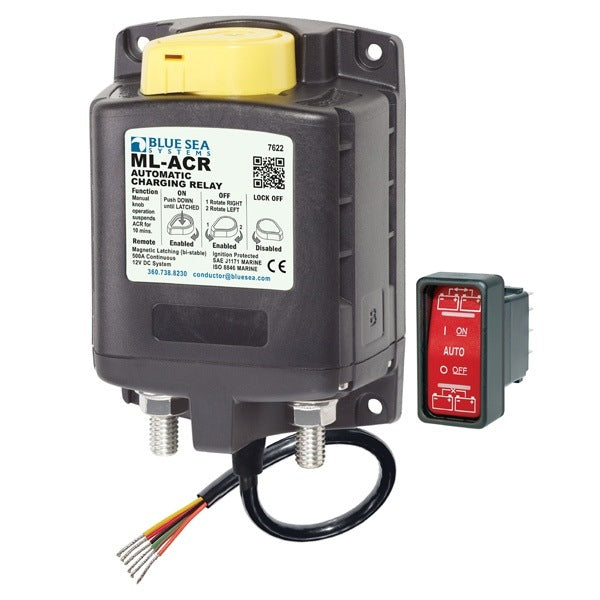 Blue Seas ML SERIES AUTO CHARGING RELAY