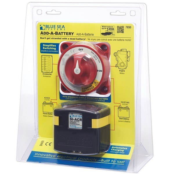 Blue Seas Add A Battery Kit-120A