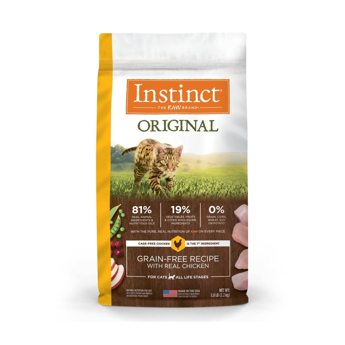Natures Variety Instinct Original Cat Chicken Grain-free 5Lb