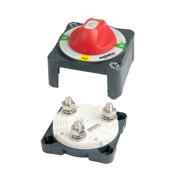 BEP Marine Pro Installer Battery Selector Switch (1 & 2 bank, both, off)