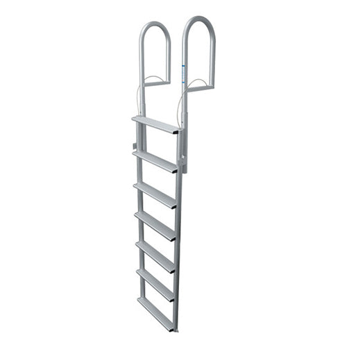 JIF Marine 4-Step Standard Lift Dock Ladder -Wide Step