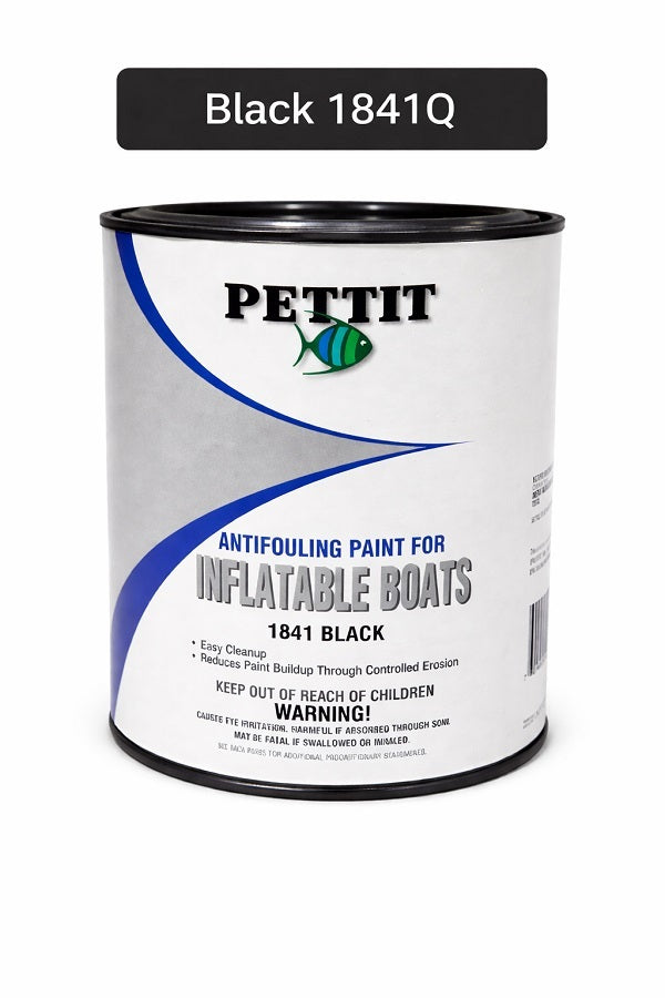 Pettit Paint INFLATABLE BOAT PAINT BLACK 1841Q