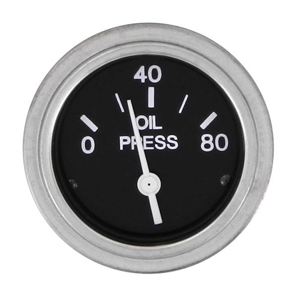 Sierra Oil Pressure Heavy Duty Nylon 2 0-80 Psi 12V