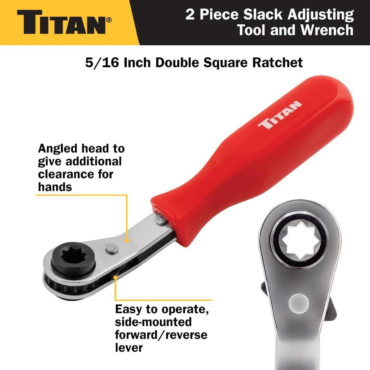 Titan 2 pc Slack Adjusting Tool and Wrench