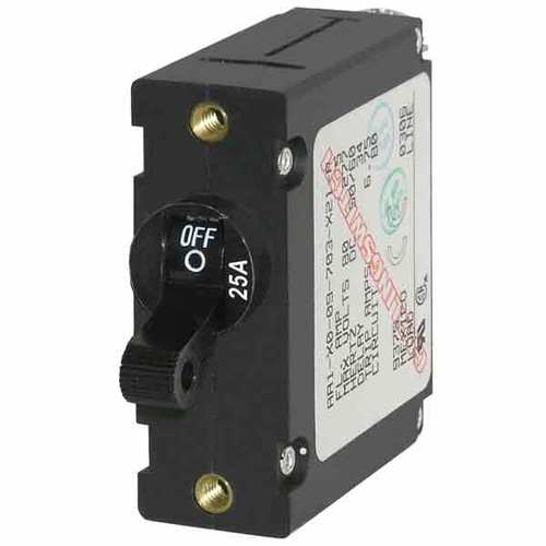 Blue Seas Circuit Brkr Aa1 Tog 25A Blk