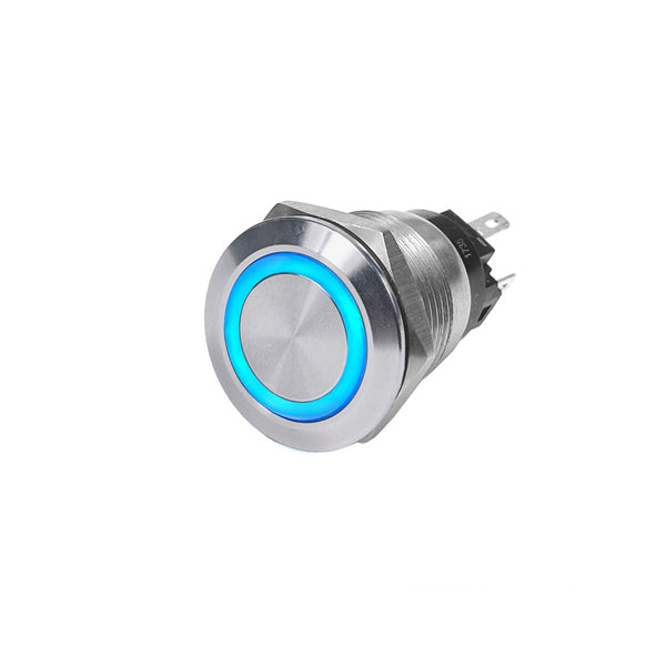 Ss Swch Button Off/On Blue